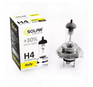 Галогеновая лампа SOLAR H4 +30% 24V 2414