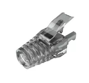 Ковпачок ізолюючий PiPo RJ-45 Cat.5/Cat.6 (100 шт/уп.), Transparent-black Ковпачок ізолюючий PiPo RJ-45 Cat.5/Cat.6 (100 шт/уп.), Transparent-black