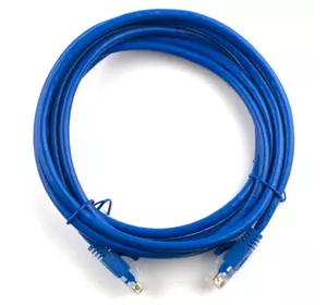 Патч-корд литий RITAR, CCA, UTP, RJ45, Cat.5e, 1m, синій Q1000 Патч-корд литий RITAR, CCA, UTP, RJ45, Cat.5e, 1m, синій Q1000