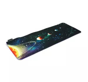 Килимок 300*800 для миші "Solar system in star dust" тканинний з боковою прошивкою, товщина 3 мм, RGB підсвічування, живлення USB 1,8 м, Color Box Килимок 300*800 для миші "Solar system in star dust" тканинний з боковою прошивкою, товщина 3 мм, RGB підсвічування, живлення USB 1,8 м, Color Box