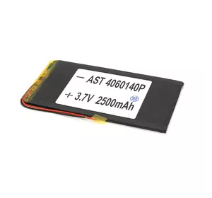 Літій-полімерний акумулятор 4*60*140mm (Li-ion 3.7В 2500мА·год) Літій-полімерний акумулятор 4*60*140mm (Li-ion 3.7В 2500мА·год)