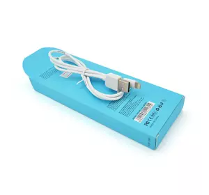 Кабель iKAKU KSC-285 PINNENG charging data cable series for iphone, White, довжина 1м, 2,4А, BOX
