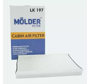 Фильтр салона MOLDER аналог WP9330/LA307/CU3569 (LK197)