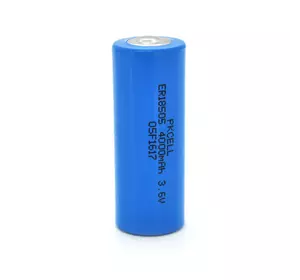 Батарейка літієва PKCELL ER18505, 3.6V 4000mah, 4 штуки shrink цена за shrink