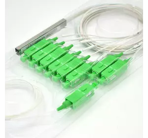 Дільник Coupler PLC-1x8-split-0-SC/APC-0.9mm Дільник Coupler PLC-1x8-split-0-SC/APC-0.9mm