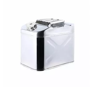 Каністра Merlion ML201-20L, нержавіюча сталь + гнучка лійка, 20л, 370х260х310мм, 2.30 кг, Silver Каністра Merlion ML201-20L, нержавіюча сталь + гнучка лійка, 20л, 370х260х310мм, 2.30 кг, Silver