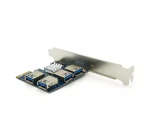 Контролер PCI-Е => USB 3.0, 4 порта, 5Gbps, OEM Контролер PCI-Е => USB 3.0, 4 порта, 5Gbps, OEM