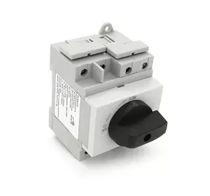Поворотний вимикач зовнішнього монтажу HGN4-NL1-32, DC1000V, 32A, 4P, IP66, Grey Поворотний вимикач зовнішнього монтажу HGN4-NL1-32, DC1000V, 32A, 4P, IP66, Grey