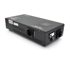 Стабілізатор напруги релейний Conter SVR-5000VA/3750W однофазний, напольного монтажу, LED дисплей, DC150-270V, AC230±8%, 2*Shuko, Q4 Стабілізатор напруги релейний Conter SVR-5000VA/3750W однофазний, напольного монтажу, LED дисплей, DC150-270V, AC230±8%, 2*Shuko, Q4