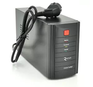 ДБЖ Ritar RTM500 (300W) Standby-L, LED, AVR, 1st, 2xSCHUKO socket, 1x12V4.5Ah, metal Case ( 260 х 85 х 140) Q4 ДБЖ Ritar RTM500 (300W) Standby-L, LED, AVR, 1st, 2xSCHUKO socket, 1x12V4.5Ah, metal Case ( 260 х 85 х 140) Q4