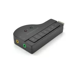 Контролер USB-sound card (8.1) 3D sound (Windows 7 ready), Blister