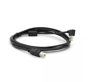 Кабель USB 2.0 RITAR AM/BM, 2.0m, кутовий 90°, чорний Кабель USB 2.0 RITAR AM/BM, 2.0m, кутовий 90°, чорний