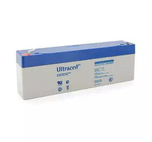 Акумуляторна батарея Ultracell UL2.4-12 AGM 12V 2,4Ah  (178 x 35 x 60) White Q10 Акумуляторна батарея Ultracell UL2.4-12 AGM 12V 2,4Ah  (178 x 35 x 60) White Q10