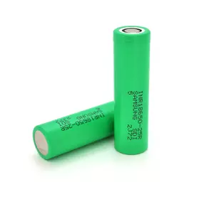 Акумулятор Li-Ion 18650 Samsung INR18650-25R, 2500mAh, 20A, 4.2/3.6/2.5V, GREEN, 2 шт в упаковці, ціна за 1 шт Акумулятор Li-Ion 18650 Samsung INR18650-25R, 2500mAh, 20A, 4.2/3.6/2.5V, GREEN, 2 шт в упаковці, ціна за 1 шт