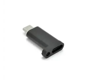 Перехідник VEGGIEG TC-102 Type-C(Female) - Micro-USB(Male), Black, Пакет