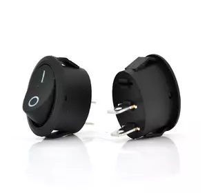 Перемикач ON-OFF KCD1-301, 250VAC/10A, 2 контакти, Black, Q200 Перемикач ON-OFF KCD1-301, 250VAC/10A, 2 контакти, Black, Q200