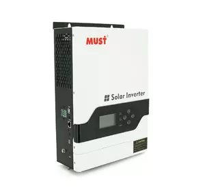 Гiбрiдне ДБЖ  MUST PV18-3224VPM II, 3200W, 24V, ток заряда 60A, 160-275V, MPPT (60А, 30-160 Vdc) Гiбрiдне ДБЖ  MUST PV18-3224VPM II, 3200W, 24V, ток заряда 60A, 160-275V, MPPT (60А, 30-160 Vdc)