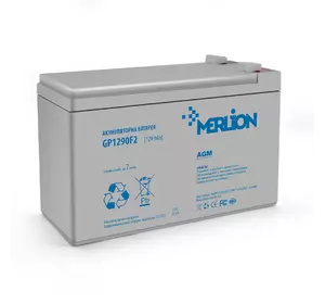 Корпус для акумуляторної батареї MERLION GP1290F2, Q10