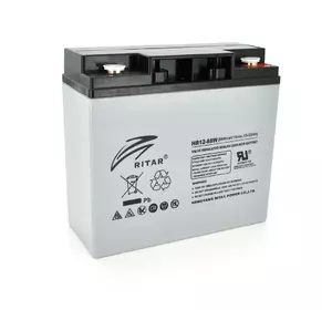 Акумуляторна батарея AGM RITAR HR1288W, Gray Case, 12V 22.0Ah  ( 181 х 77 х 167 (167 ) 6.50kg Q4 Акумуляторна батарея AGM RITAR HR1288W, Gray Case, 12V 22.0Ah  ( 181 х 77 х 167 (167 ) 6.50kg Q4