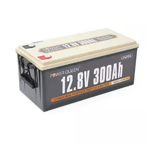Акумуляторна батарея LiFePO4 Power Queen 12.8 V 300Ah , 3840Wh, BMS 200A, 522*240*218 мм Акумуляторна батарея LiFePO4 Power Queen 12.8 V 300Ah , 3840Wh, BMS 200A, 522*240*218 мм