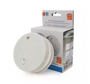 Автономний WiFi датчик диму з сиреною YOSO Dsmoke WIFI-01 TUYA живлення Крона1 шт. Автономний WiFi датчик диму з сиреною YOSO Dsmoke WIFI-01 TUYA живлення Крона1 шт.