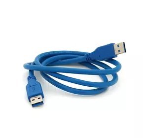 Кабель USB 3.0 AM + AM 1.0м, Blue Кабель USB 3.0 AM + AM 1.0м, Blue