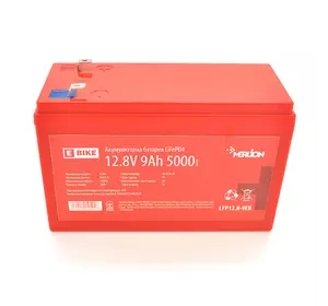 Літій-залізо-фосфатний акумулятор Merlion LiFePO4 12.8V 9AH (4S3P/BMS-10A), (151x65x100) для електротранспорту, 5000 циклів, Q12 Літій-залізо-фосфатний акумулятор Merlion LiFePO4 12.8V 9AH (4S3P/BMS-10A), (151x65x100) для електротранспорту, 5000 циклів, Q12