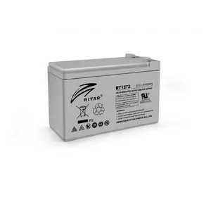 Акумуляторна батарея AGM RITAR RT1272, Gray Case, 12V 7.2Ah (151 х 65 х 94 (100) ) Q10 Акумуляторна батарея AGM RITAR RT1272, Gray Case, 12V 7.2Ah (151 х 65 х 94 (100) ) Q10
