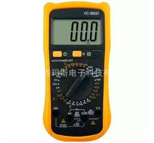 Мультиметр XTMAX VC890D, вимірювання: V, A, R, С, F, з ємнісним діодом Мультиметр XTMAX VC890D, вимірювання: V, A, R, С, F, з ємнісним діодом