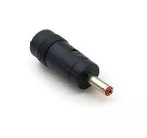 Перехідник DC 5.5x2.1mm (мама) - 3.5х1.35mm (тато) Red Перехідник DC 5.5x2.1mm (мама) - 3.5х1.35mm (тато) Red