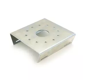 Кронштейн металевий універсальний КК01 (одинарний) для кріплення камери відеоспостереження або прожекторів освітлення (без хомутів)