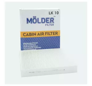 Салонный фильтр MOLDER аналог WP9036/LA120/CU2545 (LK10)