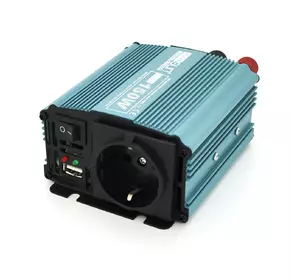 Інвертор напруги Mexxsun MXS-150, 12V/220V, 150W з модифікованою синусоїдою, 1 Shuko, клемні дроти, Q30 Інвертор напруги Mexxsun MXS-150, 12V/220V, 150W з модифікованою синусоїдою, 1 Shuko, клемні дроти, Q30