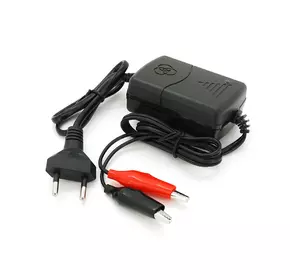 Зарядний пристрій акумуляторів LiFePO4 12V (14.6V), 4S, 1.3A, з крокодилами, LED-індикація Зарядний пристрій акумуляторів LiFePO4 12V (14.6V), 4S, 1.3A, з крокодилами, LED-індикація