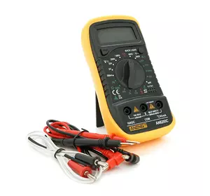 Мультиметр ANENG AN8205C, вимірювання: V, A, R, T, функція hFE Мультиметр ANENG AN8205C, вимірювання: V, A, R, T, функція hFE