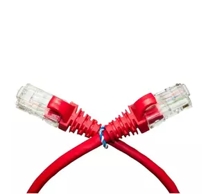 Патч-корд литий RITAR, CCA, UTP, RJ45, Cat.5e, 0,3m, червоний Q1000 Патч-корд литий RITAR, CCA, UTP, RJ45, Cat.5e, 0,3m, червоний Q1000