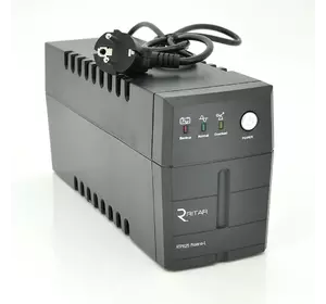 ДБЖ Ritar RTP625 (375W) Proxima-L, LED, AVR, 2st, 2xUNIVERSAL socket, 1x12V7Ah, plastik Case ( 300 x 100 x 140 ) ДБЖ Ritar RTP625 (375W) Proxima-L, LED, AVR, 2st, 2xUNIVERSAL socket, 1x12V7Ah, plastik Case ( 300 x 100 x 140 )