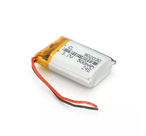 Літій-полімерний акумулятор 9*20*30mm (Li-ion 3.7В 500мА·год) Літій-полімерний акумулятор 9*20*30mm (Li-ion 3.7В 500мА·год)