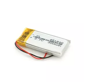 Літій-полімерний акумулятор 4,5*18*40mm 3,7V (Li-ion 3.7В 300мА·год) Літій-полімерний акумулятор 4,5*18*40mm 3,7V (Li-ion 3.7В 300мА·год)