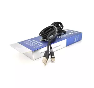 Магнітний кабель PiPo USB 2.0 /Lighting, 1m, 2А, тканинна оплетка, броньований, знімач, Black, BOX Магнітний кабель PiPo USB 2.0 /Lighting, 1m, 2А, тканинна оплетка, броньований, знімач, Black, BOX