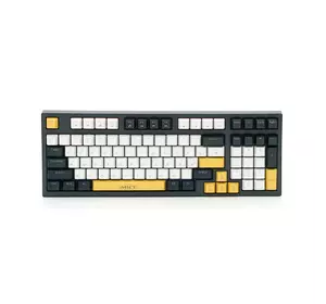 Клавіатура iMICE GK500 USB Wired (TYPE-C), довжина кабелю 100см, (Eng/Укр/Рус), White-Black, 94к Клавіатура iMICE GK500 USB Wired (TYPE-C), довжина кабелю 100см, (Eng/Укр/Рус), White-Black, 94к