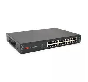Комутатор Gigabit Ethernet ONV-H3024 у металевому корпусі, 24*1000Мб портів,330х204х44 мм Комутатор Gigabit Ethernet ONV-H3024 у металевому корпусі, 24*1000Мб портів,330х204х44 мм