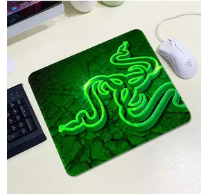Килимок 200*240 тканинний RAZER 4, товщина 2 мм, колір Green, Пакет Килимок 200*240 тканинний RAZER 4, товщина 2 мм, колір Green, Пакет