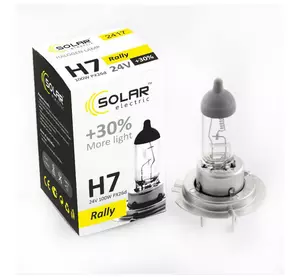 Галогеновая лампа SOLAR H7 +30% 24V 2417