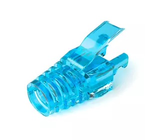 Ковпачок ізолюючий PiPo RJ-45 Cat.5/Cat.6 (100 шт/уп.), Transparent-blue Ковпачок ізолюючий PiPo RJ-45 Cat.5/Cat.6 (100 шт/уп.), Transparent-blue