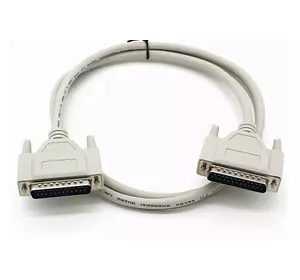 Кабель LPT DB25 М-М, 25Pin, 1.5m, Gray, OEM, Q25 Кабель LPT DB25 М-М, 25Pin, 1.5m, Gray, OEM, Q25