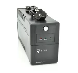 ДБЖ Ritar RTP600L-U (360W) Proxima-L, LED, AVR, 2st, USB, 2xSCHUKO socket, 1x12V7Ah, plastik Case ( 340 x 140 X 205)  Q4 ДБЖ Ritar RTP600L-U (360W) Proxima-L, LED, AVR, 2st, USB, 2xSCHUKO socket, 1x12V7Ah, plastik Case ( 340 x 140 X 205)  Q4