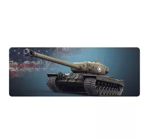 Килимок 300*700 тканинний World of Tanks-48, товщина 2 мм, OEM