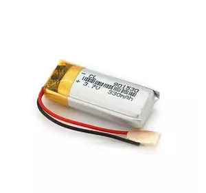 Літій-полімерний акумулятор 9*15*30mm (Li-ion 3.7В 330мА · год) Літій-полімерний акумулятор 9*15*30mm (Li-ion 3.7В 330мА · год)