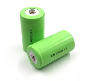 Акумулятор PKCELL 1,2V R20 D 10000mAh, Ni-MH Rechargeable Battery, у шринку 2 шт, ціна за штуку Q10